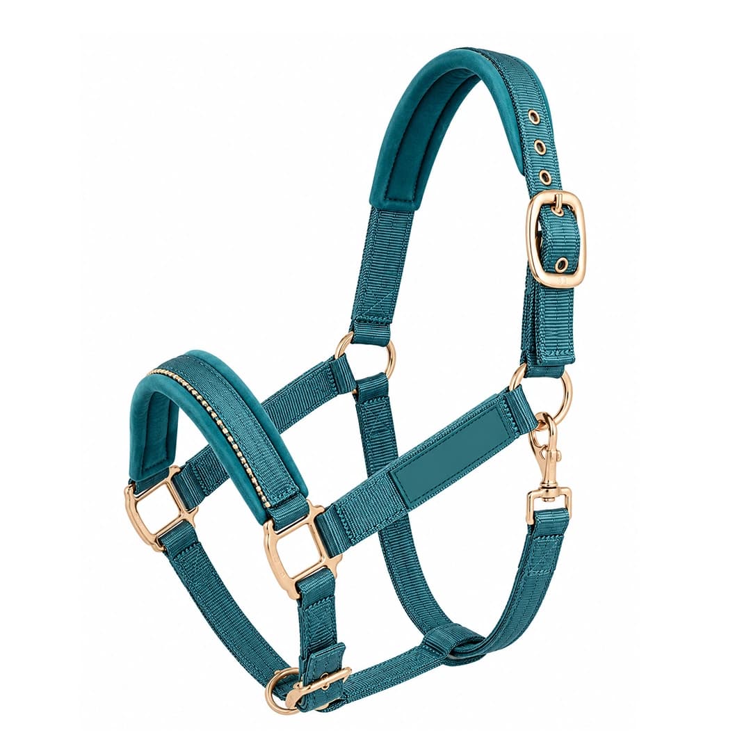 Teal Padded Halter