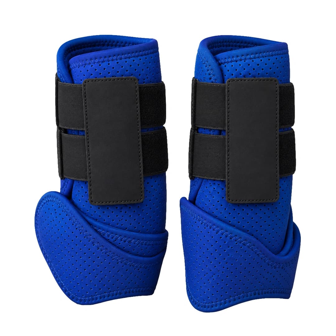 Royal Blue Perforated Sports Medicine Boots