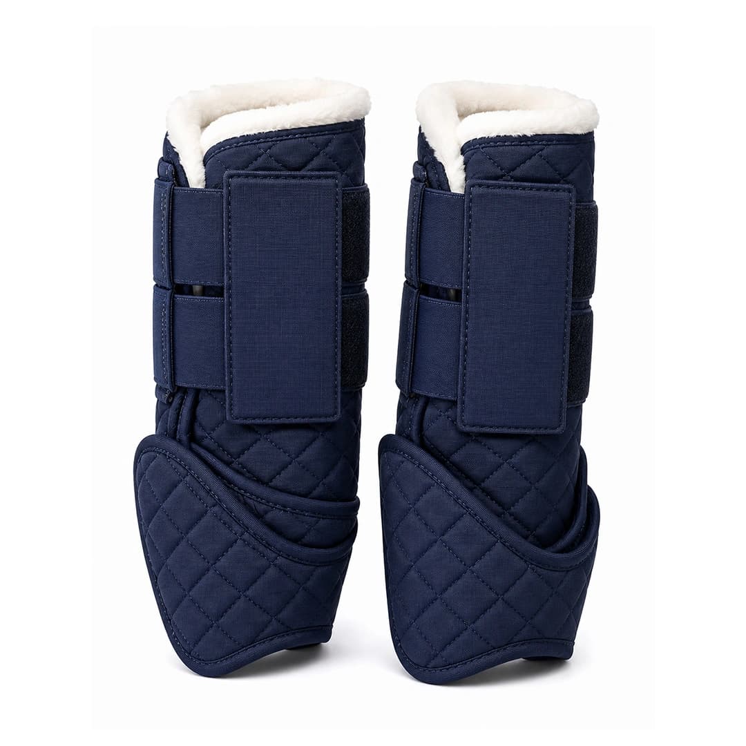 Sports Medicine Boots — Navy Quilted Sports Medicine Boots